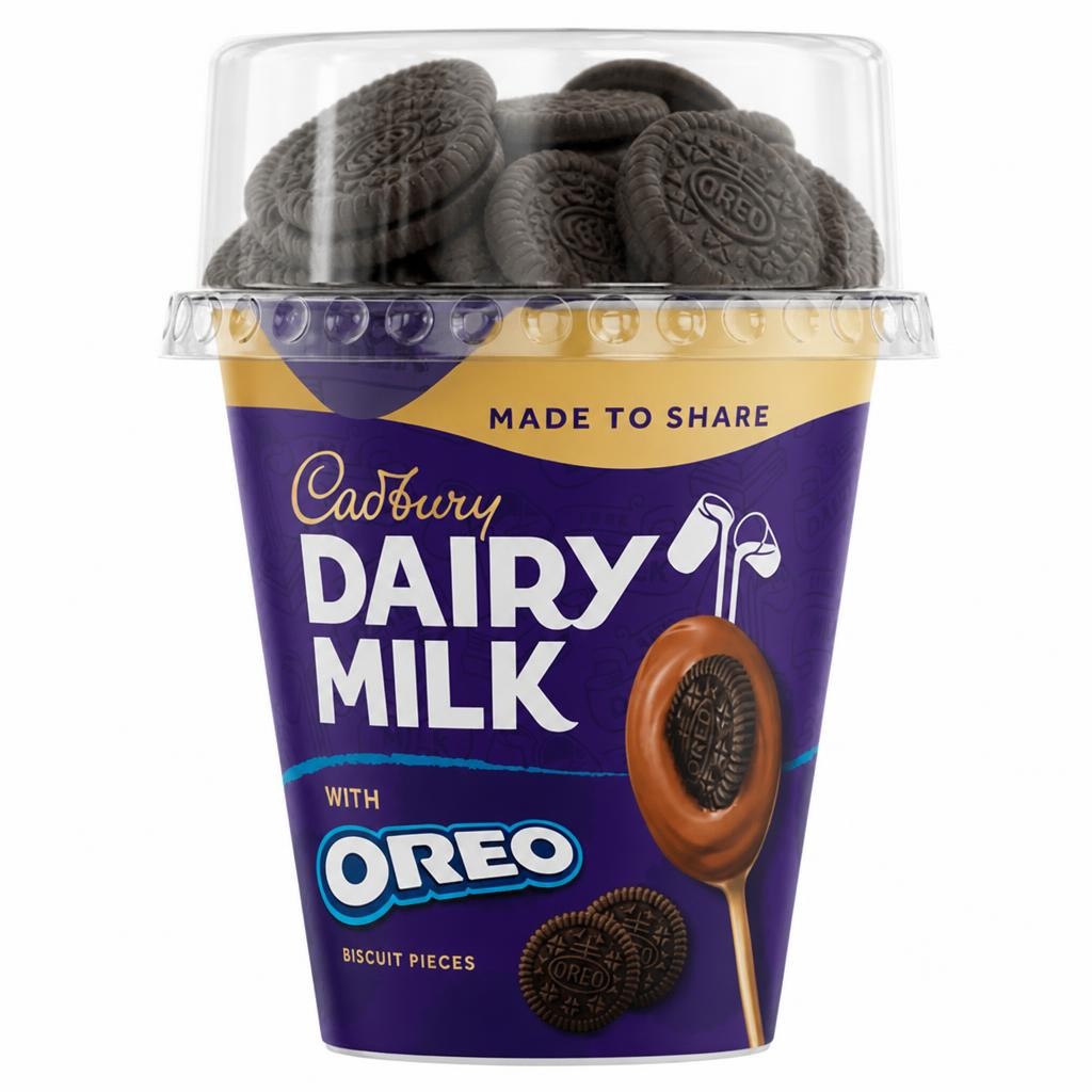 Cadbury Dairy Milk 345g Oreo Chocolate Pieces Sharing Dessert