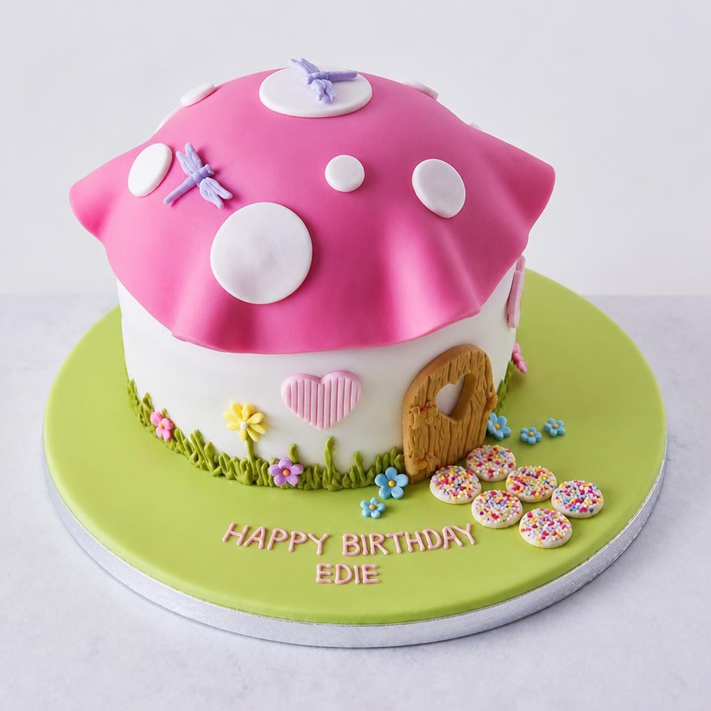 Fairy Toadstool Cake