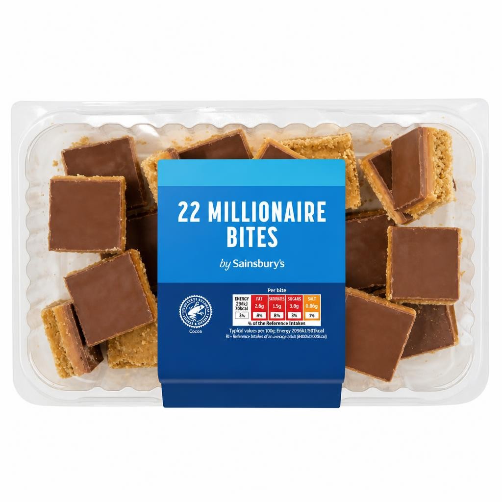 Sainsbury's 22 x Millionaire Mini Bites