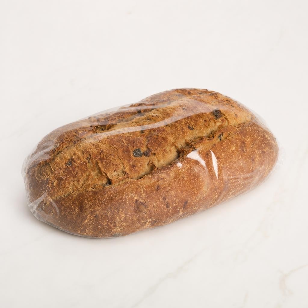 Sainsbury's 400g Ploughman's Cheese & Pickle Dark Rye Sourdough Bread, Taste the Difference