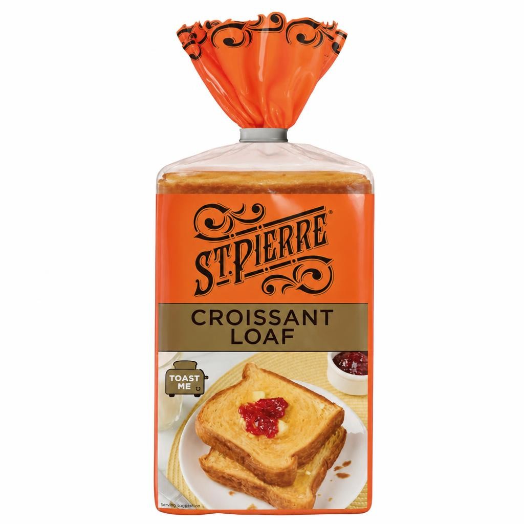 St Pierre 380g Croissant Loaf