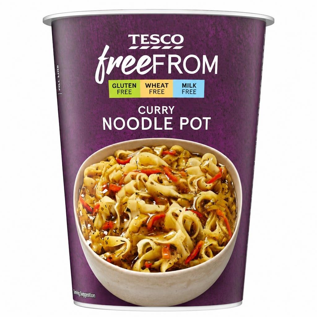 Tesco Free From Curry Noodle Pot 74G