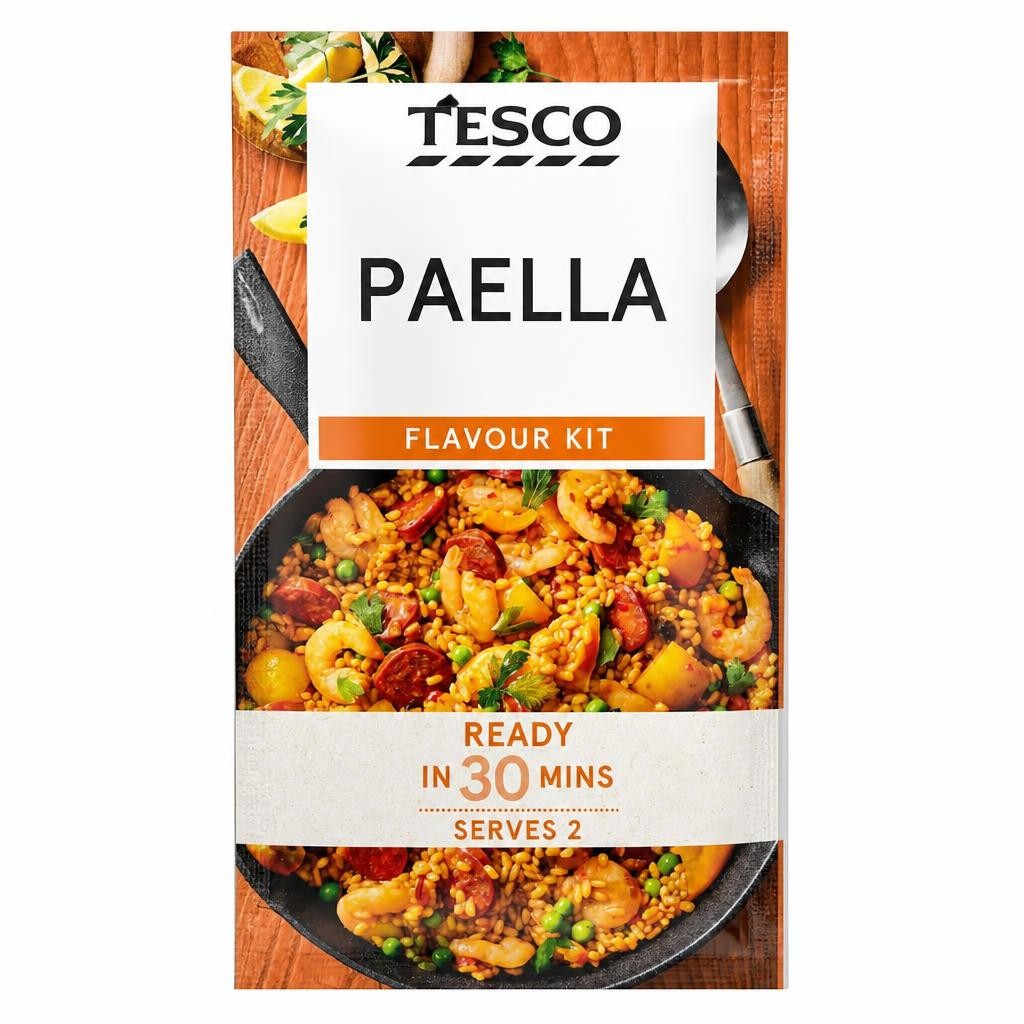 Tesco Paella Flavour Kit 40g