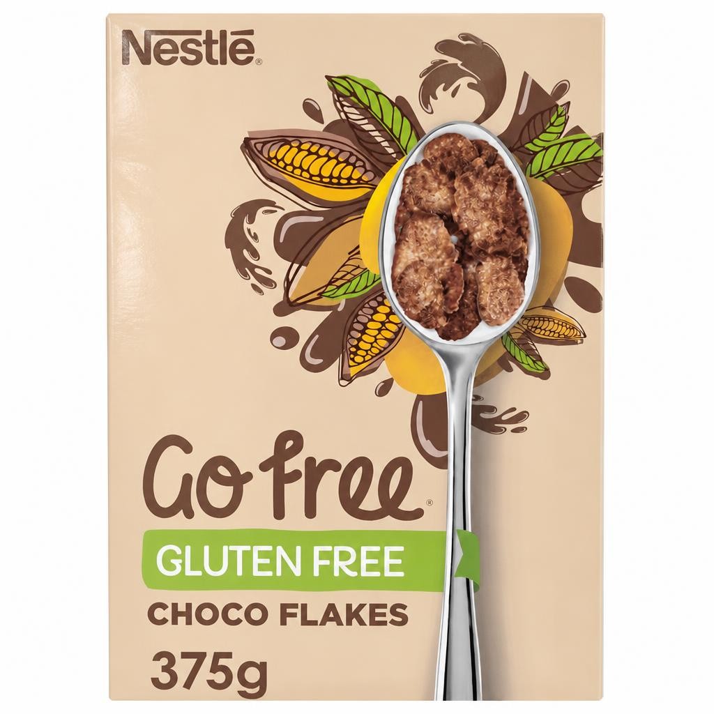 Nestle Go Free Choco Flakes Gluten Free Cereal 375G