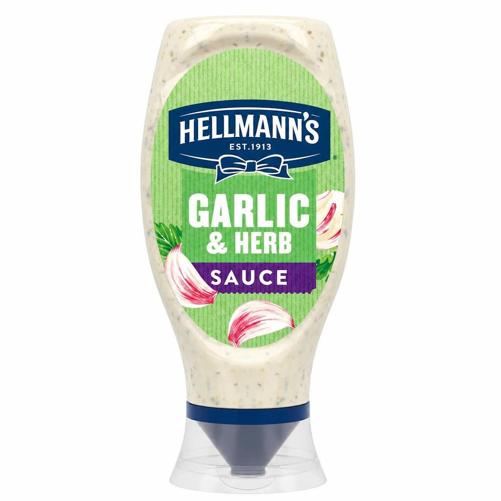 Hellmann's Garlic & Herb Sauce 430ml