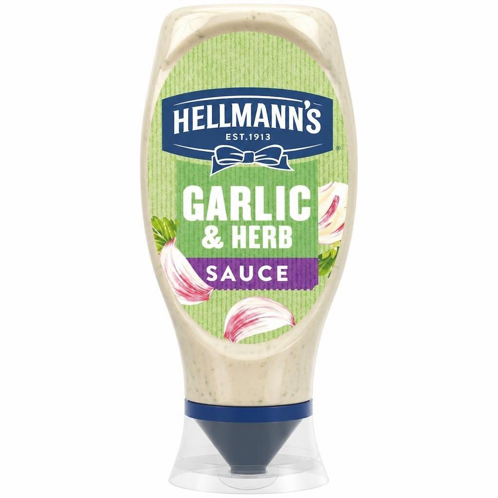 Hellmann's Garlic & Herb Sauce 430ml