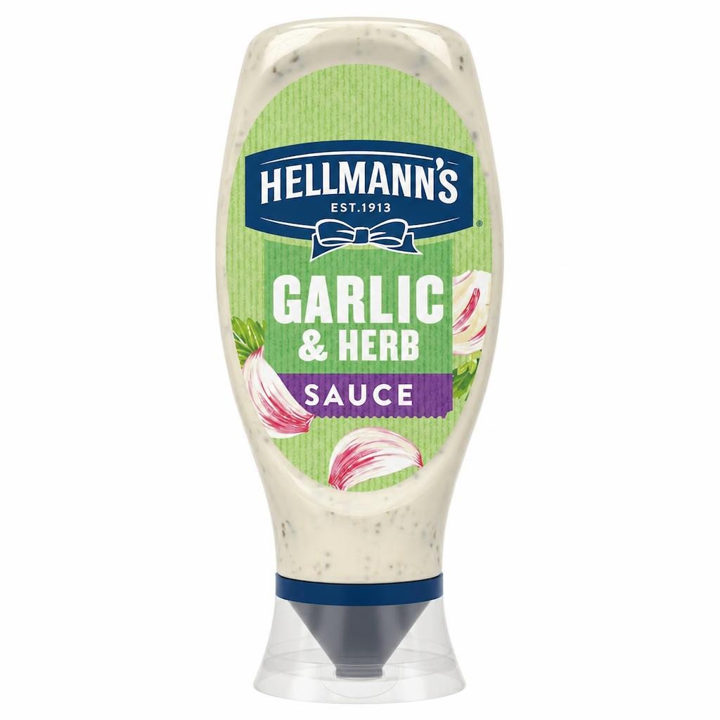 Hellmann's Garlic & Herb Sauce 430ml