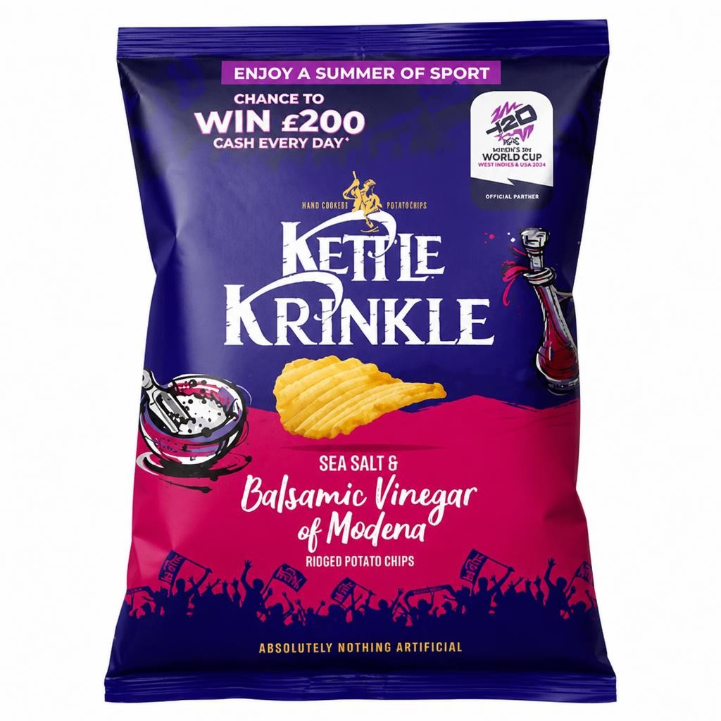 Kettle Krinkle Sea Salt & Balsamic Vinegar of Modena
