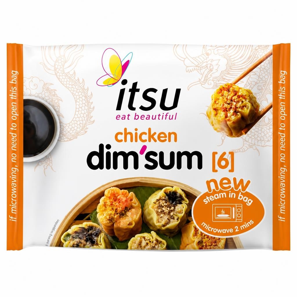itsu 6 x chicken Dim Sum 168g