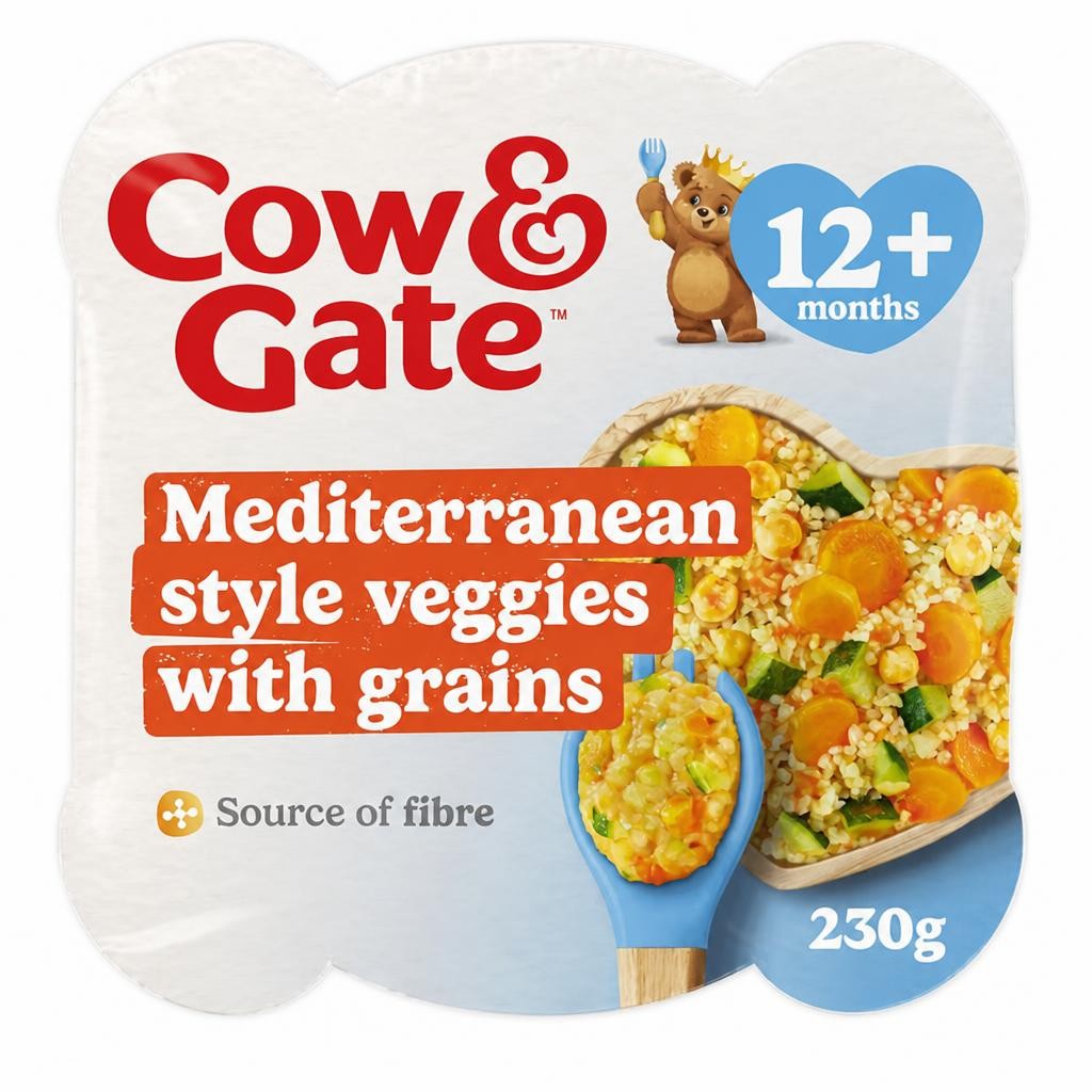 Cow & Gate Mediterranean style veggies with grains 230g