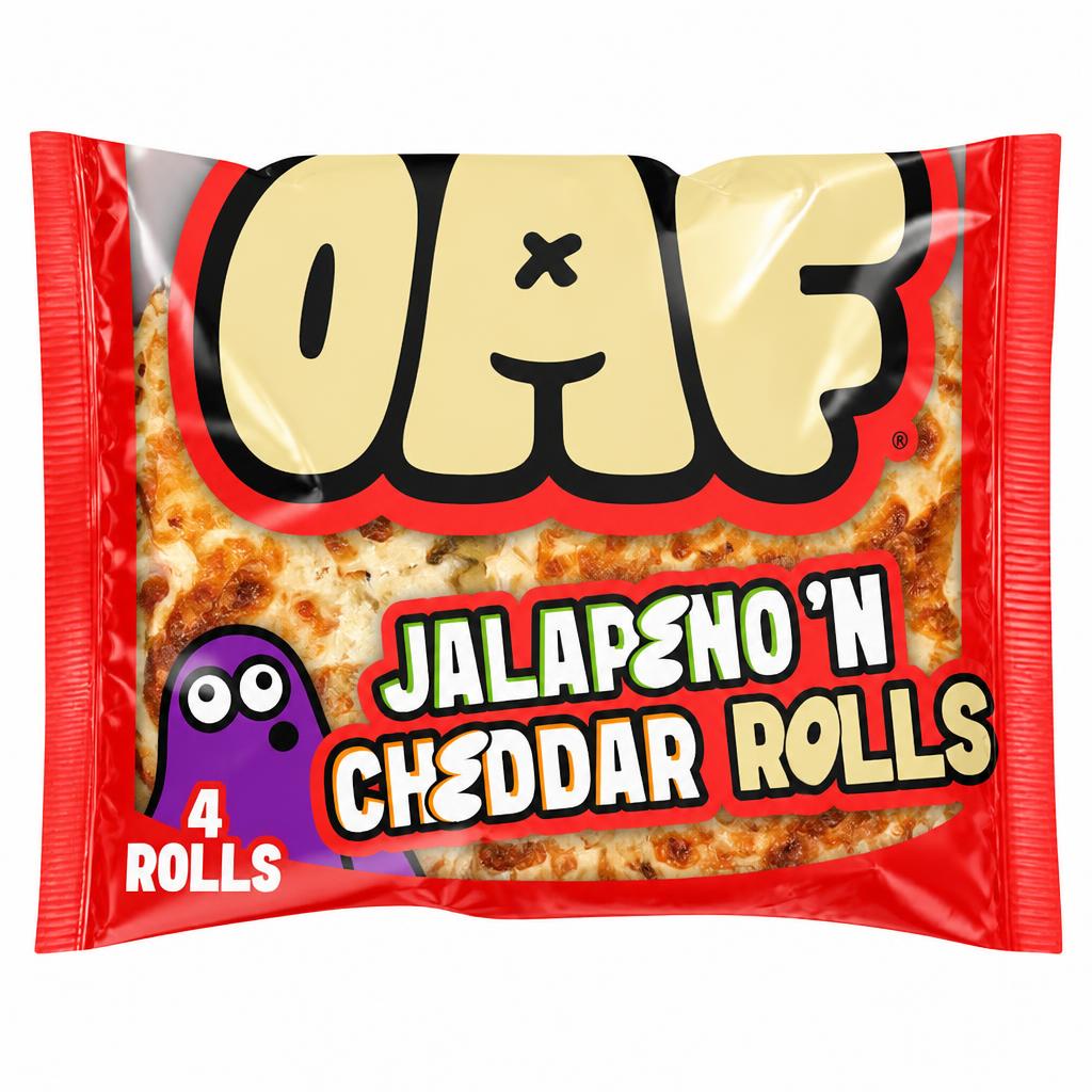 OAF Gluten Free 4 Jalapeno & Cheddar Rolls