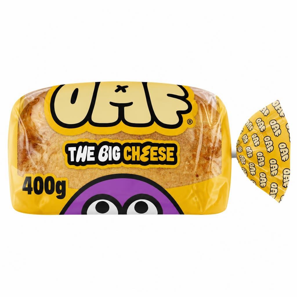 Juvela OAF Stupidly Tasty Gluten Free The Big Cheese Bread 400g