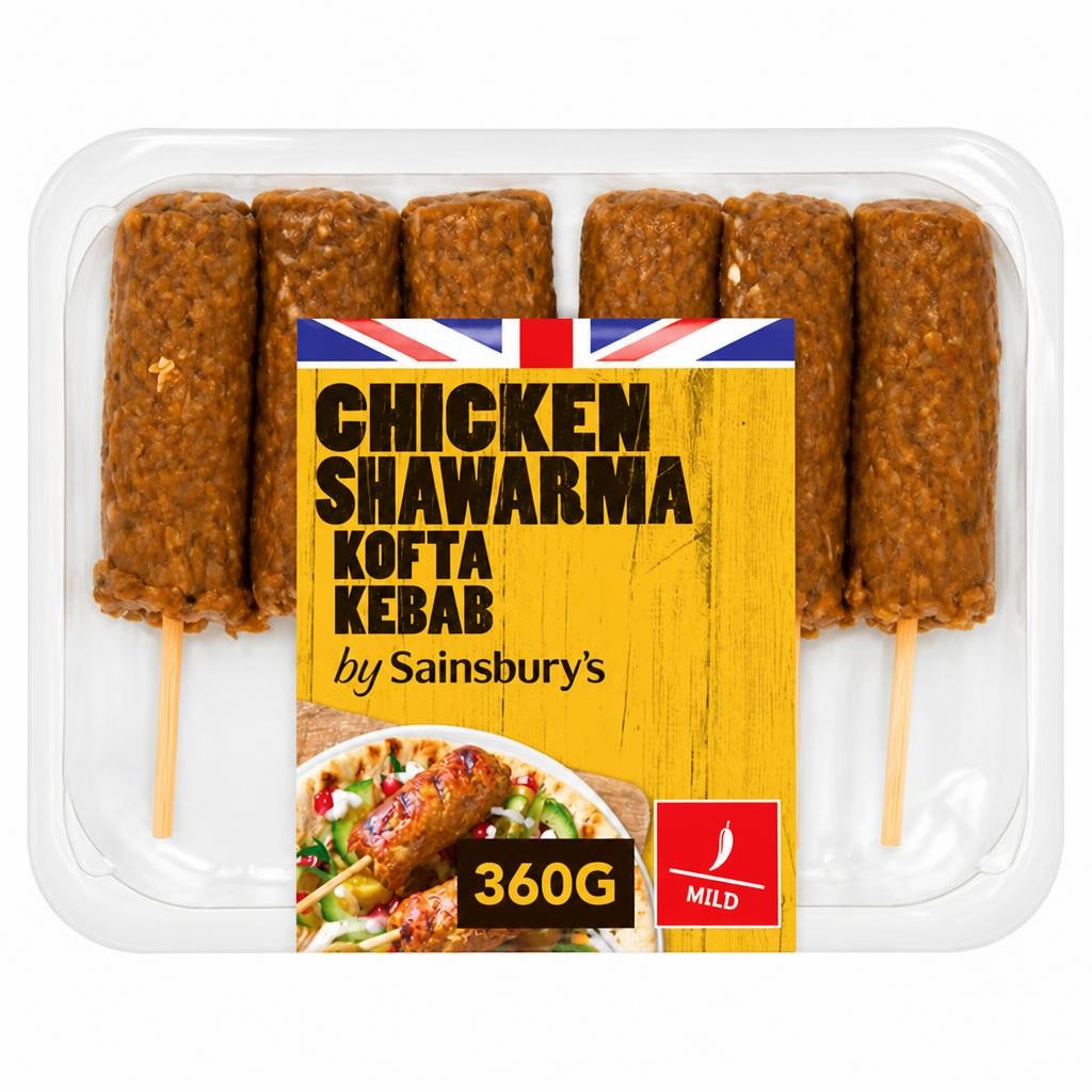 Sainsbury's 360g Shawarma Kofta Kebab