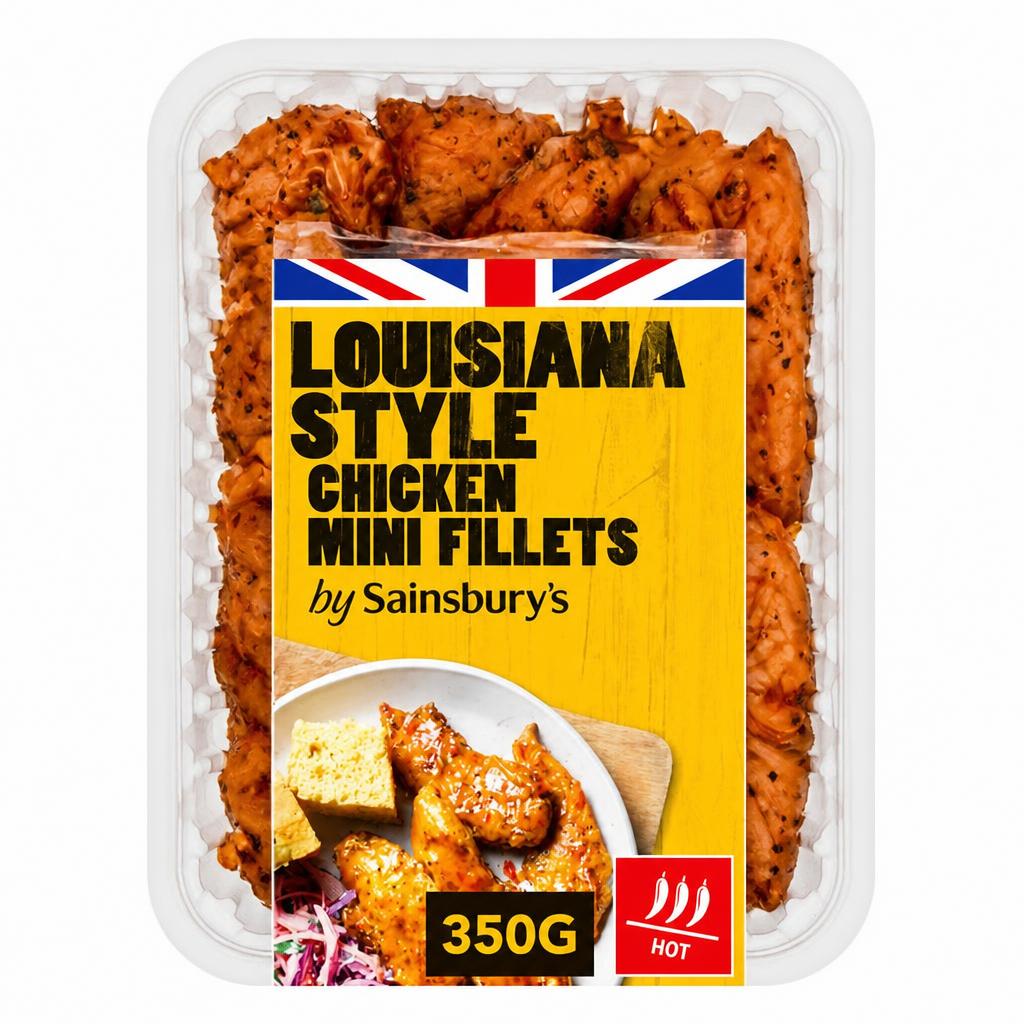 Sainsbury's 350g Louisiana Style Chicken Mini Fillets