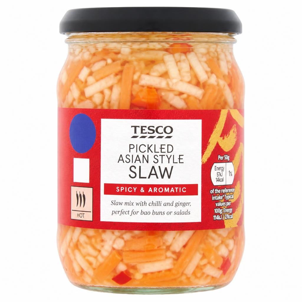 Tesco Pickled Asian Style Slaw 340g