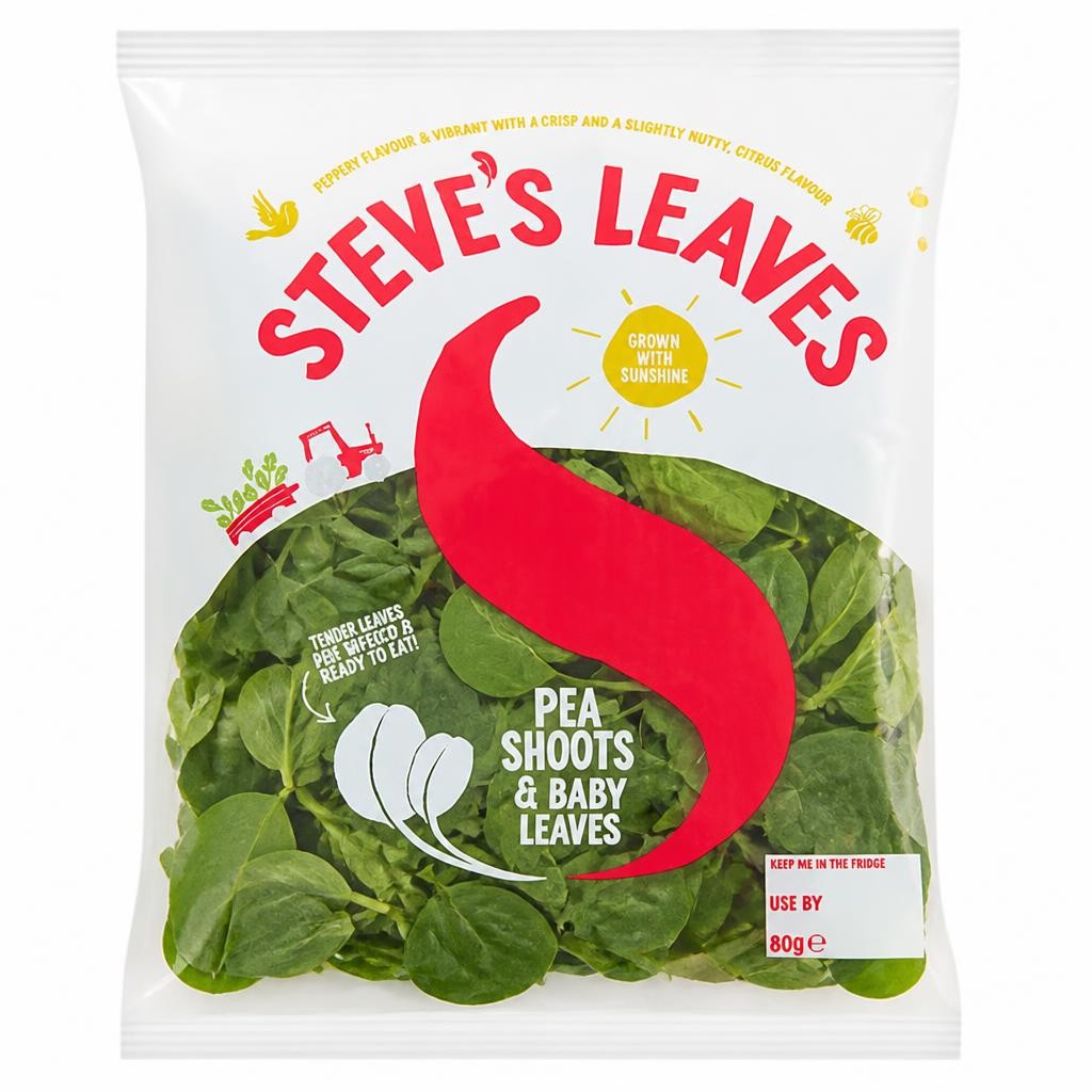 Steve's Leaves Pea Shoots & Baby Leaves