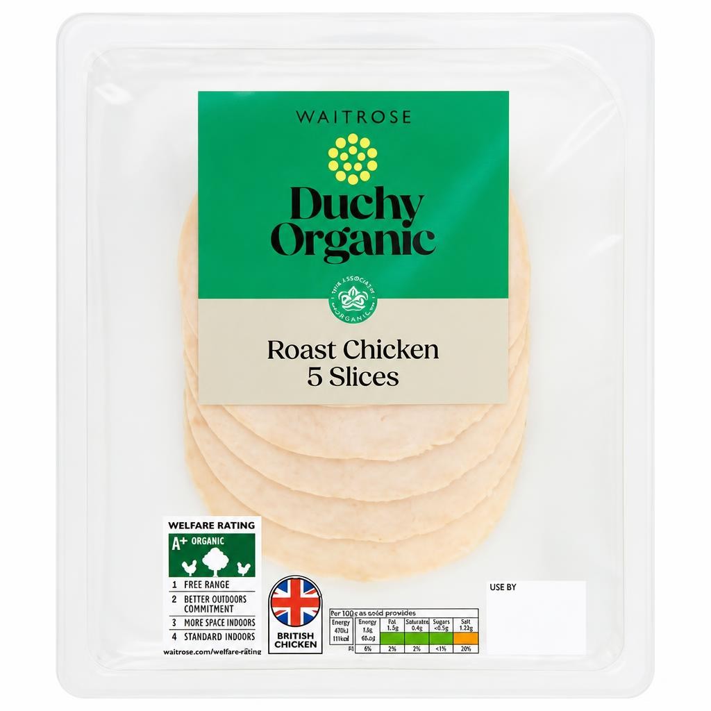 Duchy Organic Roast Chicken Slices