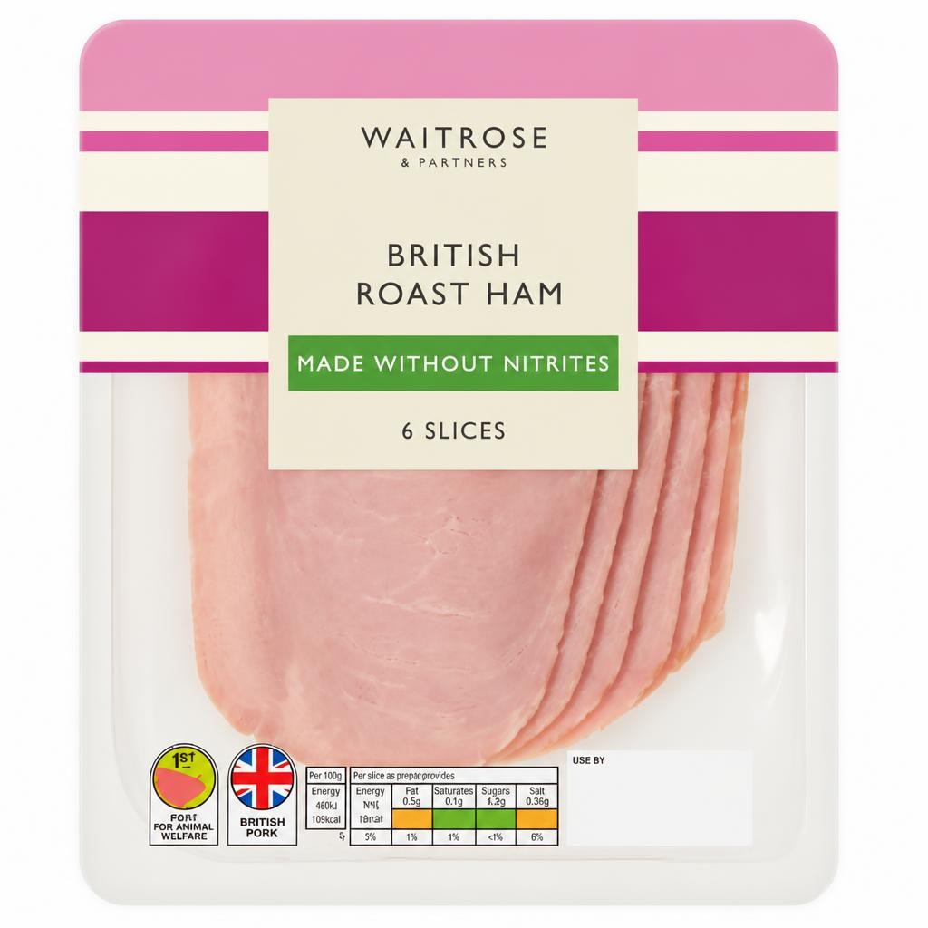Waitrose British Roast Ham Made Without Nitrites