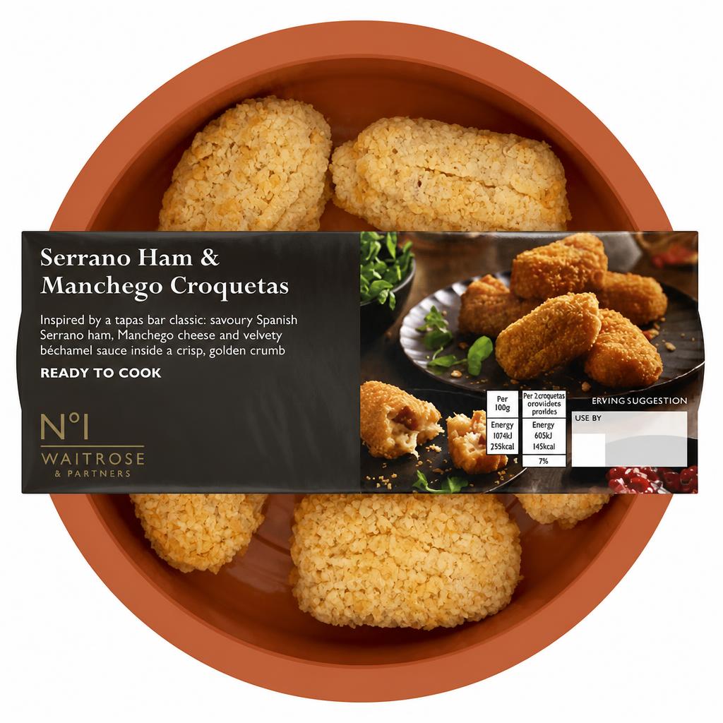 No.1 Serrano Ham & Manchego Croquetas