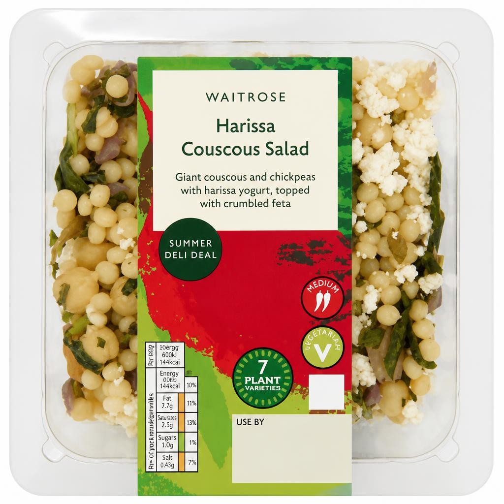 Waitrose Summer Harissa Couscous Salad