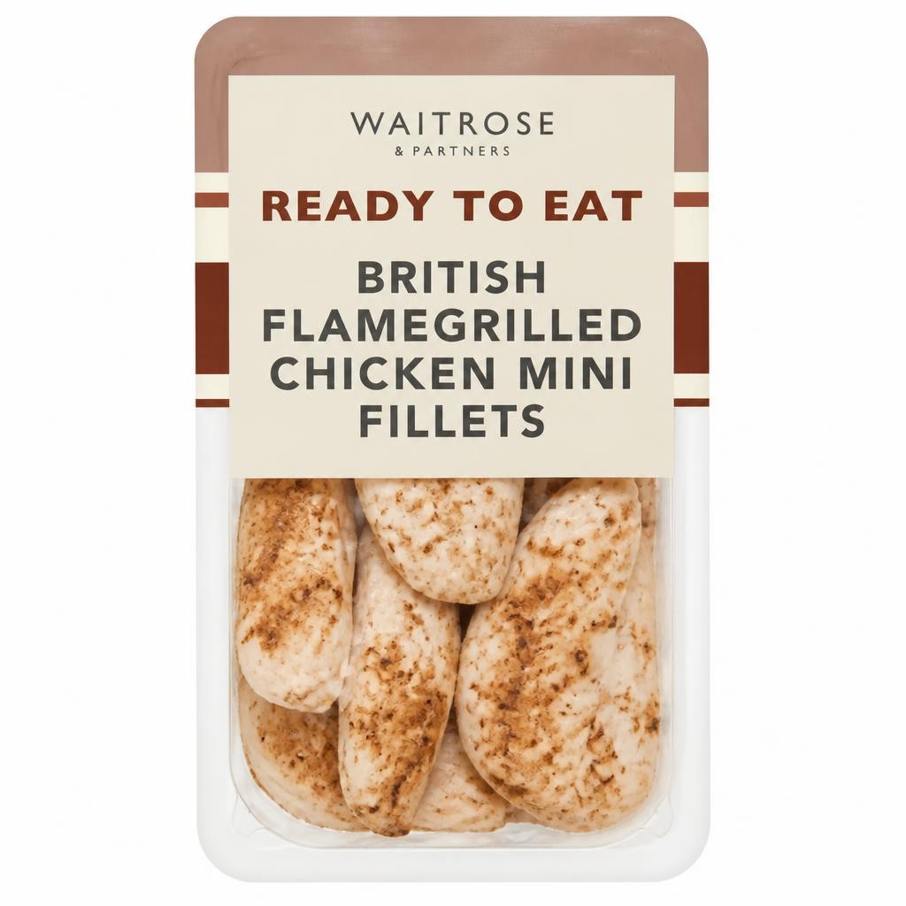 Waitrose Cooked Flamegrilled Chicken Mini Fillets