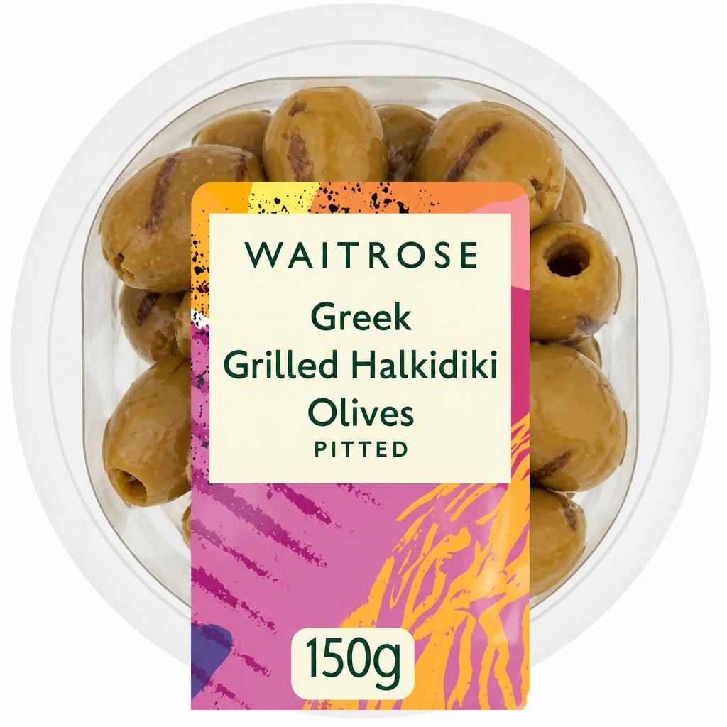 Waitrose Greek Grilled Halkidiki Olives