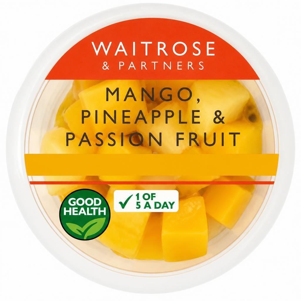 Waitrose Pineapple, Mango & Passionfruit