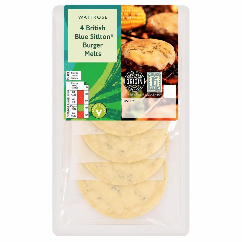 Waitrose Blue Stilton Cheese Slices