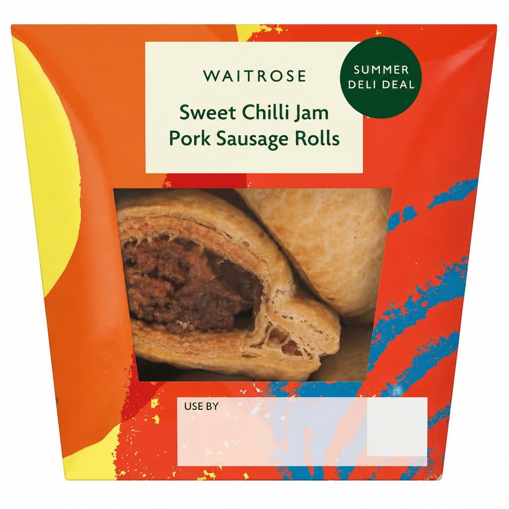 Waitrose Sweet Chilli Jam Pork Sausage Rolls