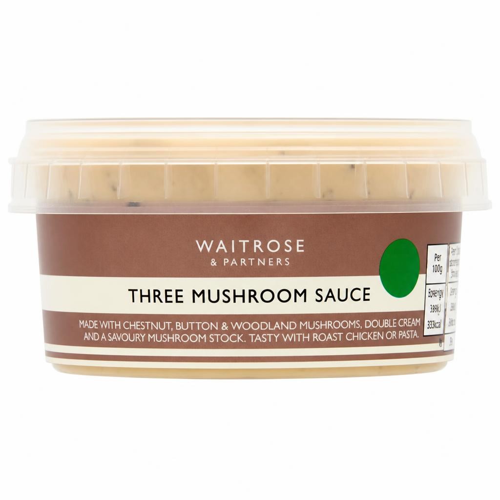 Waitrose Three Mushroom Sauce