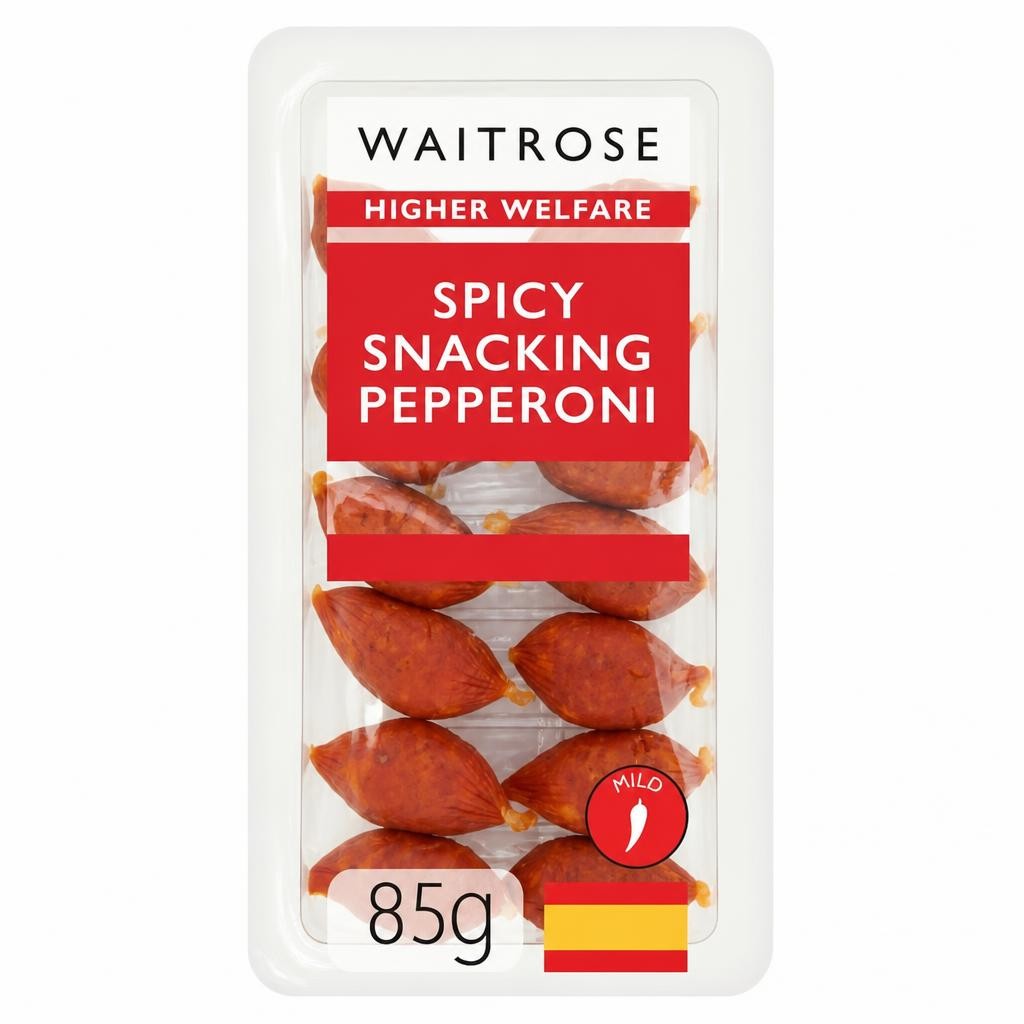 Waitrose Spicy Snacking Pepperoni