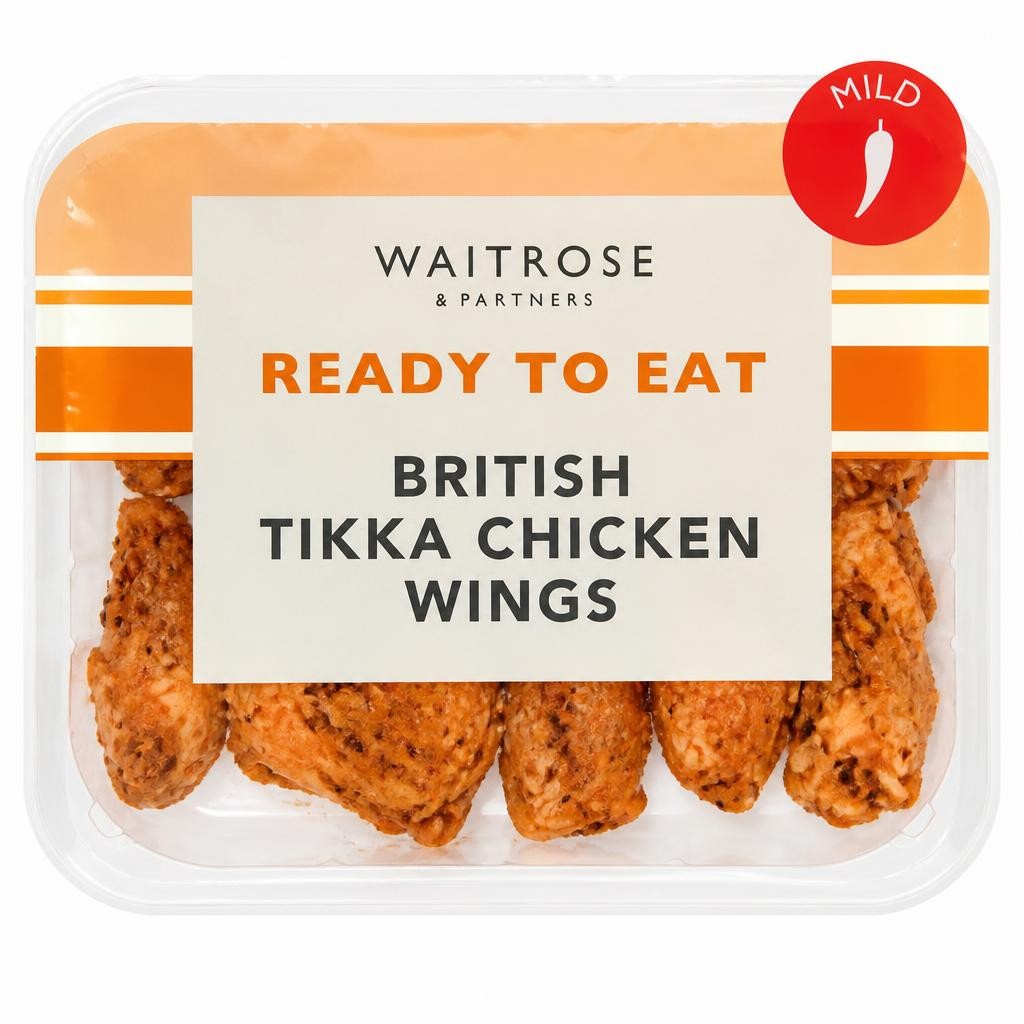 Waitrose Cooked Tikka Chicken Wings