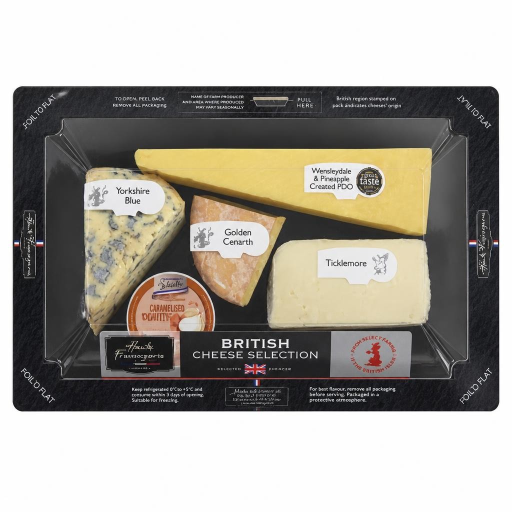 Haute Fromagerie British Cheese Selection