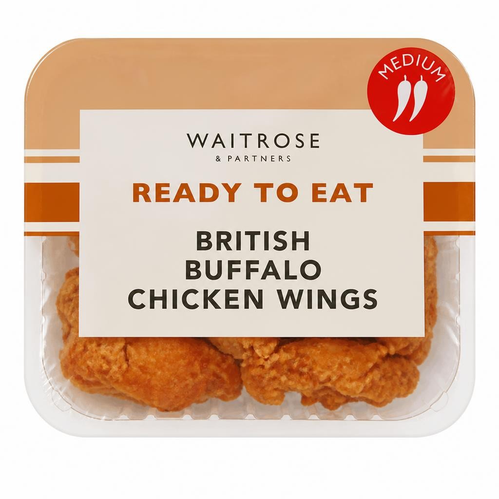 Waitrose Cooked Buffalo Chicken Wings