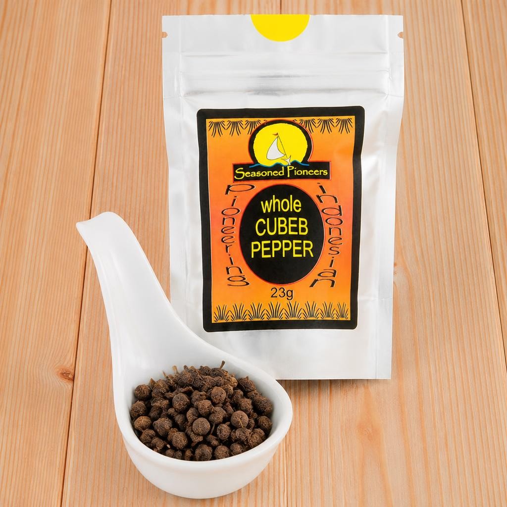 Seasoned Pioneers Whole Cubeb Peppercorns 23g