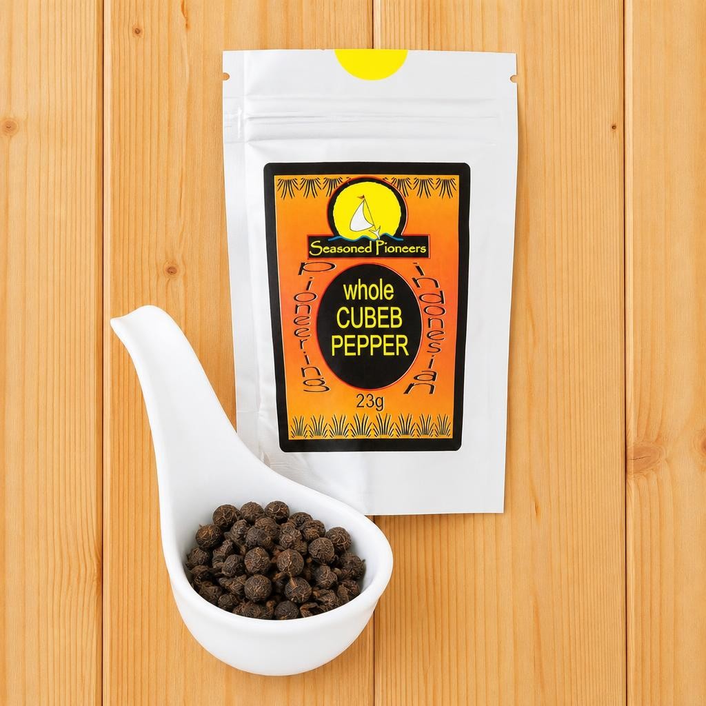 Seasoned Pioneers Whole Cubeb Peppercorns 23g