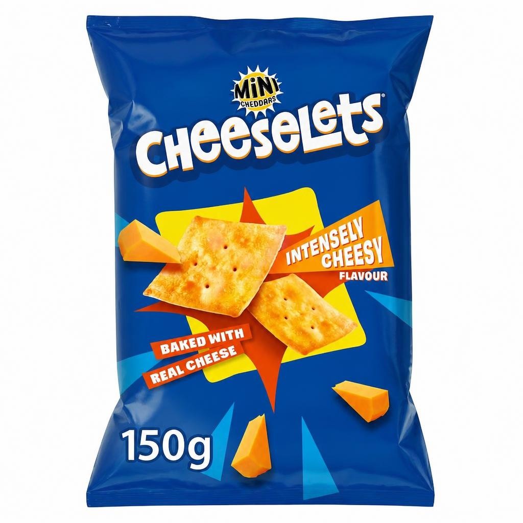 MINI CHEDDARS Cheeselets Intensely Cheesy Flavour 150g