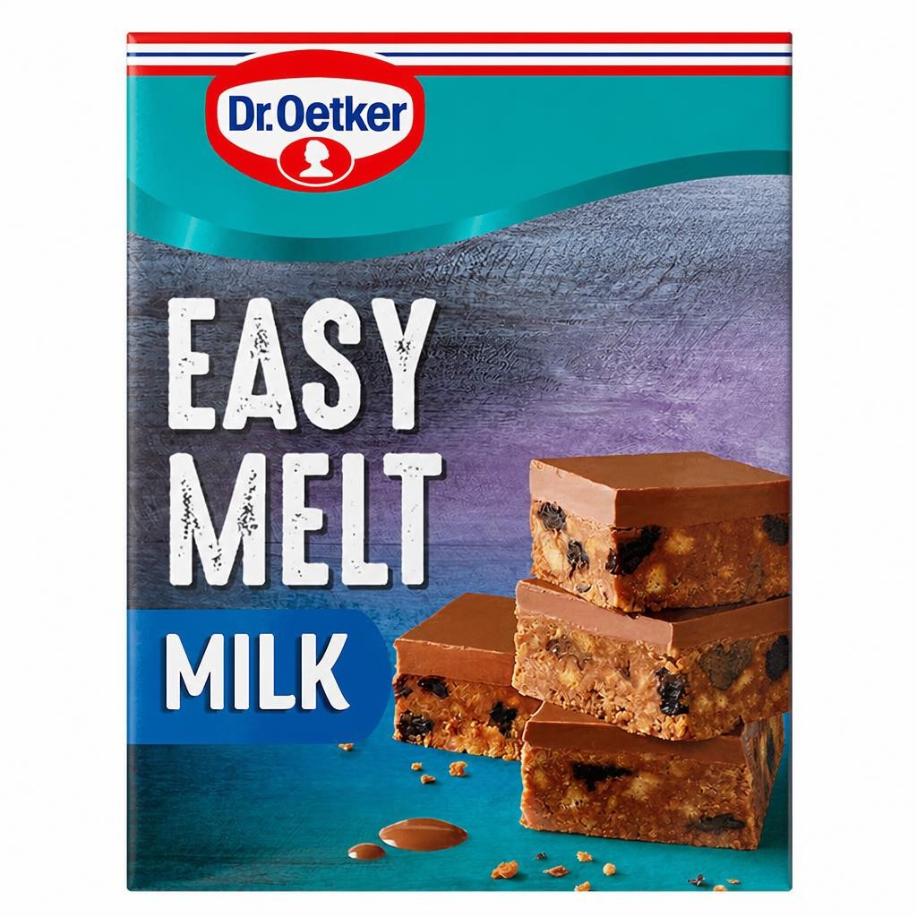 Dr. Oetker Easy Melt Chocolaty Cake Covering Milk Chocolate Cover 150g