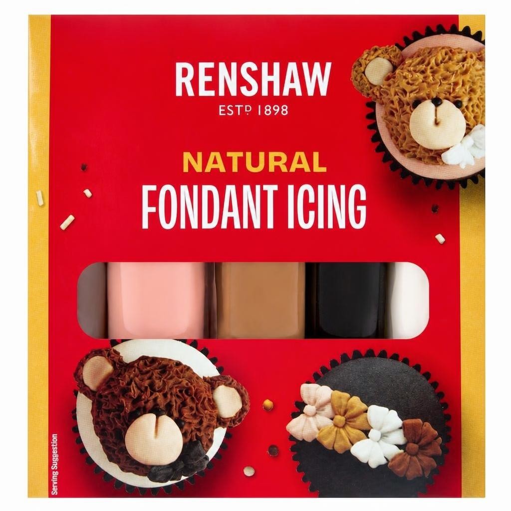Renshaw 5 NATURAL Fondant Icing 500g
