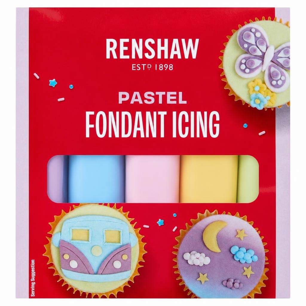 Renshaw 5 PASTEL Fondant Icing 500g