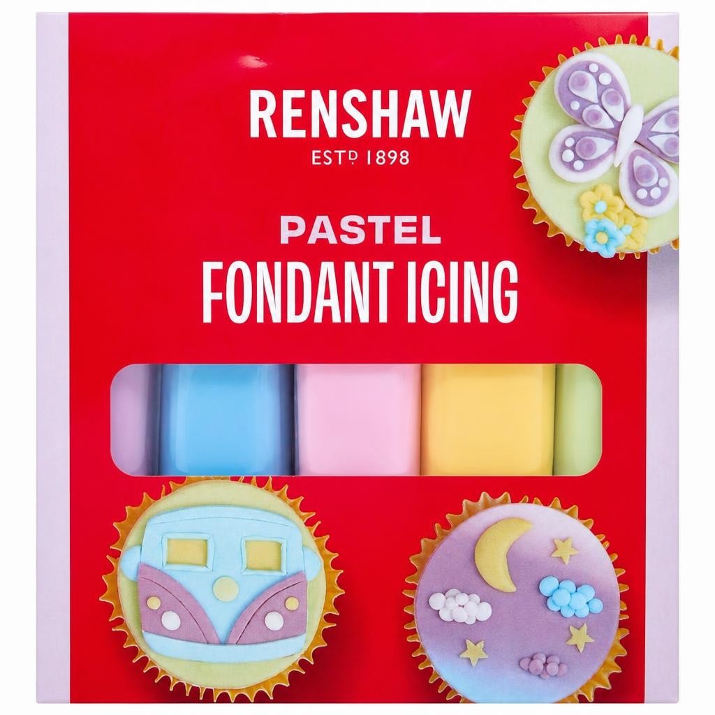 Renshaw 5 PASTEL Fondant Icing 500g