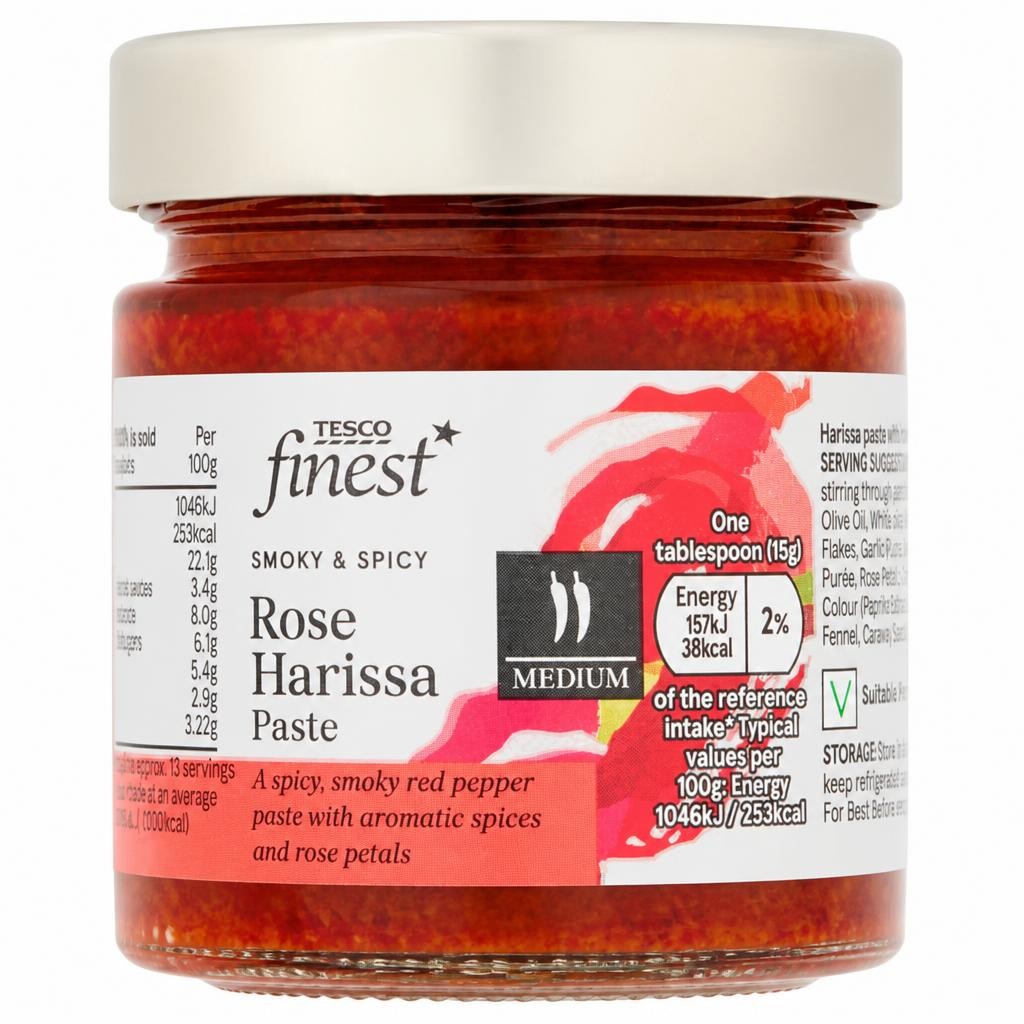 TESCO Finest Rose Harissa Paste 190g
