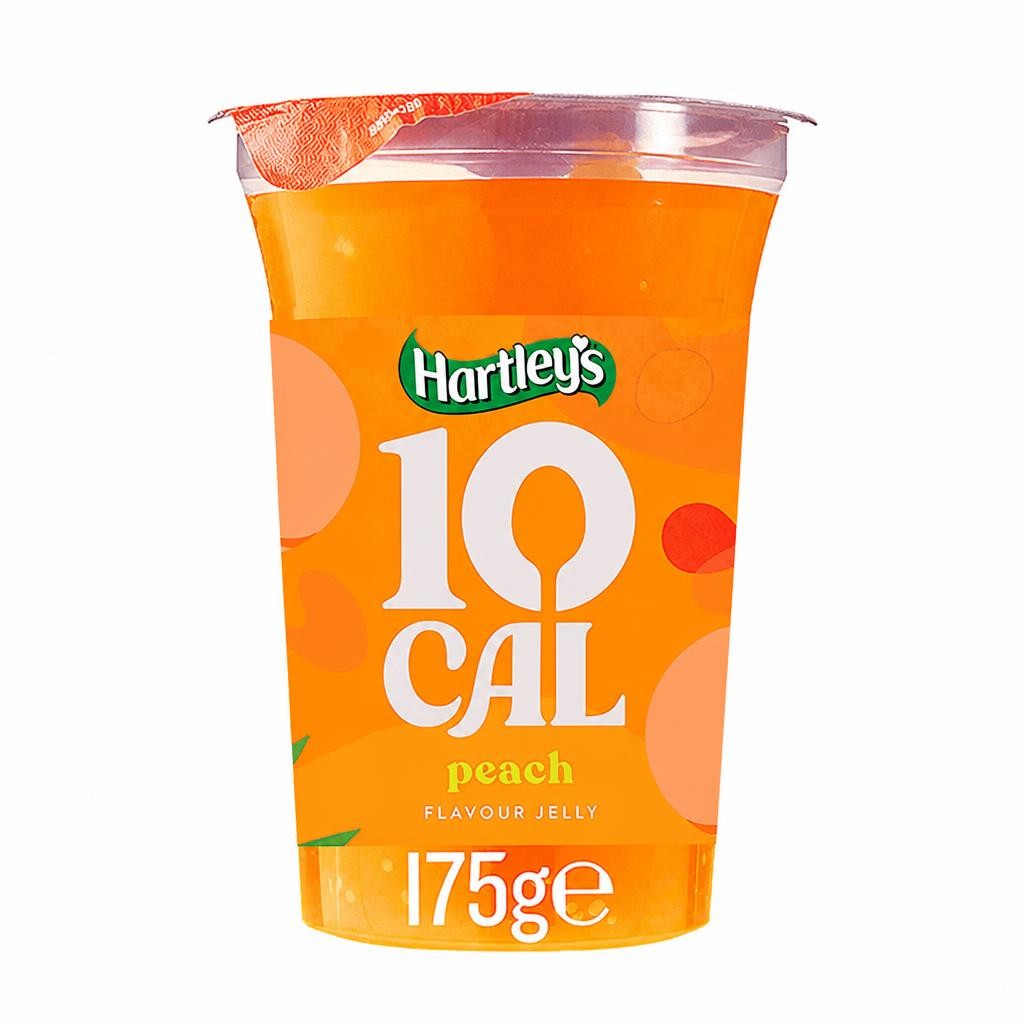 Hartley's 10 Cal Peach Flavour Jelly with Sweeteners 175g