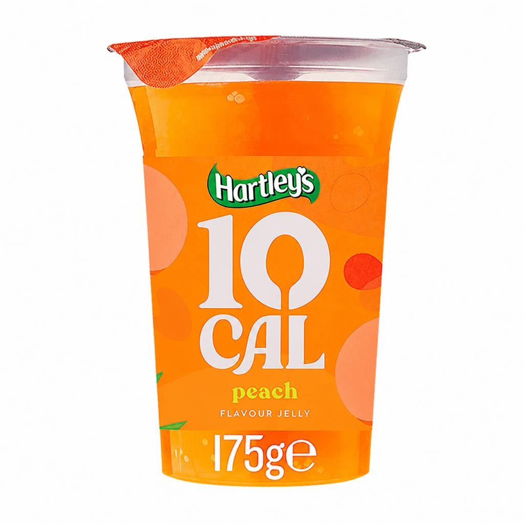 Hartley's 10 Cal Peach Flavour Jelly with Sweeteners 175g
