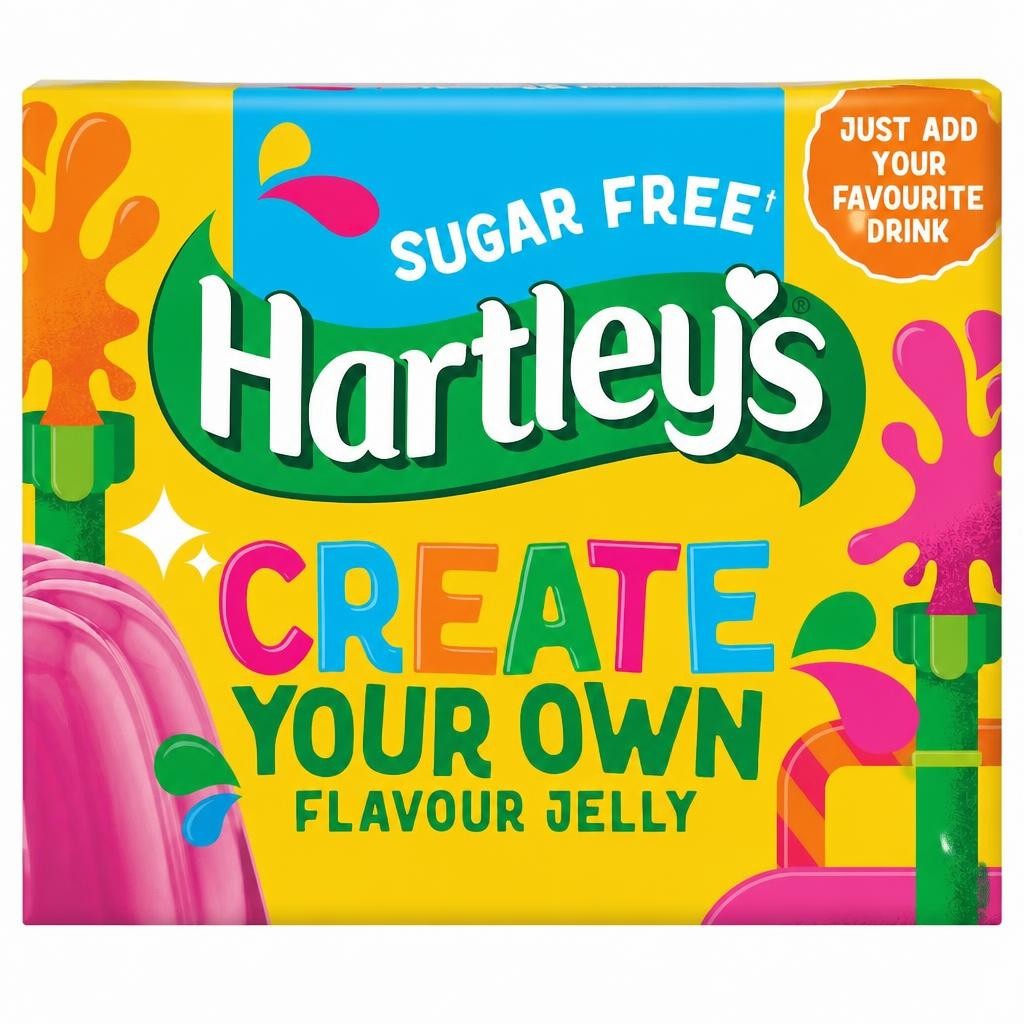 Hartley's Sugar Free Create Your Own Jelly Crystals 2x23g