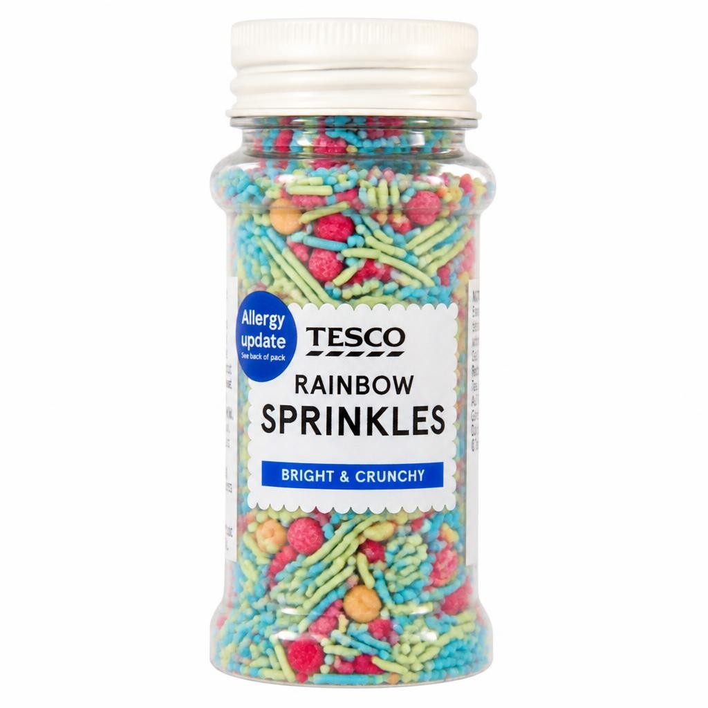 Tesco Rainbow Sprinkles 70g