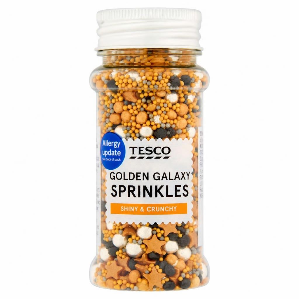 Tesco Golden Galaxy Sprinkles 75g