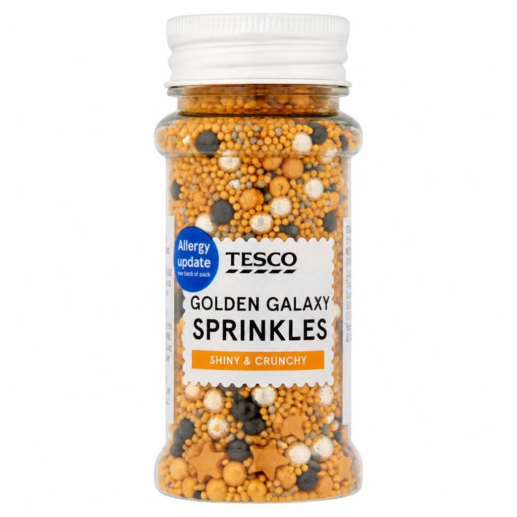 Tesco Golden Galaxy Sprinkles 75g