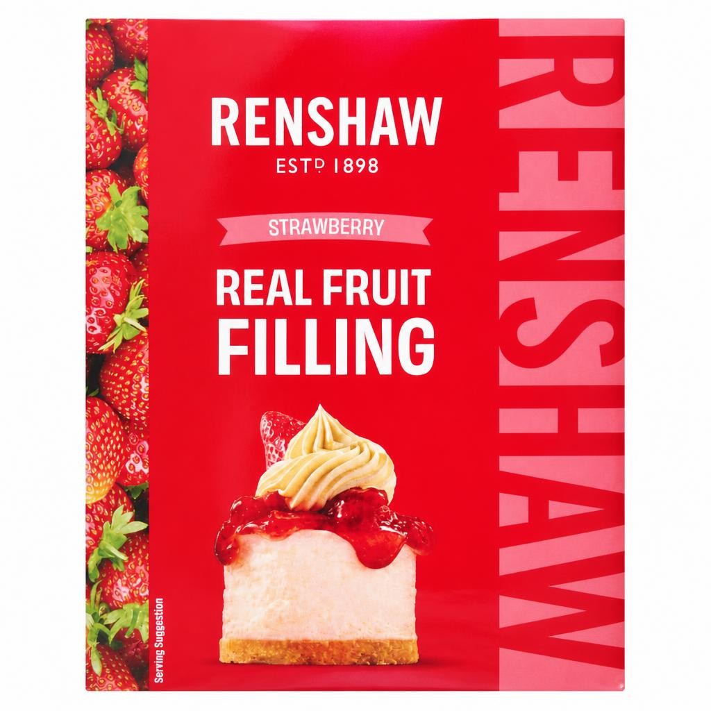 Renshaw Strawberry Real Fruit Filling 300g