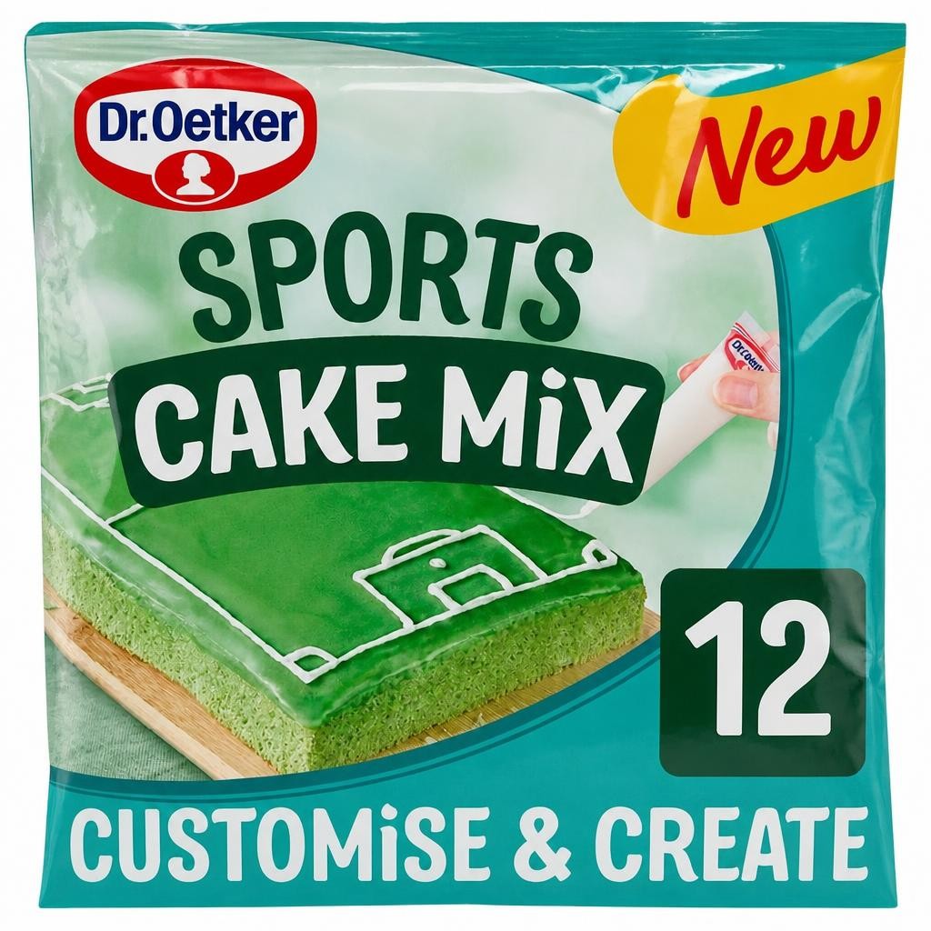 Dr. Oetker Customise & Create Sports Cake Mix 443g